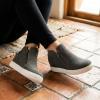 image:imageCUSHIONAIRE Womens Hart Hidden Wedge Sneaker Wide Width AvailableBlack Canvas