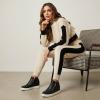image:imageCUSHIONAIRE Womens Hart Hidden Wedge Sneaker Wide Width AvailableBlack Pu