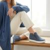 image:imageCUSHIONAIRE Womens Hart Hidden Wedge Sneaker Wide Width AvailableBlue Canvas