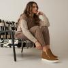 image:imageCUSHIONAIRE Womens Hart Hidden Wedge Sneaker Wide Width AvailableCognac