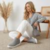 image:imageCUSHIONAIRE Womens Hart Hidden Wedge Sneaker Wide Width AvailableGrey Pu