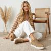 image:imageCUSHIONAIRE Womens Hart Hidden Wedge Sneaker Wide Width AvailableTaupe