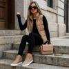image:imageCUSHIONAIRE Womens Hart Hidden Wedge Sneaker Wide Width AvailableTaupe