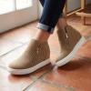 image:imageCUSHIONAIRE Womens Hart Hidden Wedge Sneaker Wide Width AvailableTaupe