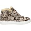 image:imageCUSHIONAIRE Womens Heaven Hidden Wedge Faux Shearling Sneaker Memory FoamSpotted Cheetah
