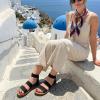 image:imageCUSHIONAIRE Womens Indego Stretch SandalBlack