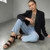 image:imageCUSHIONAIRE Womens Indego Stretch SandalBlack
