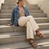 image:imageCUSHIONAIRE Womens Indego Stretch SandalLeopard