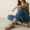 image:imageCUSHIONAIRE Womens Indego Stretch SandalOlive