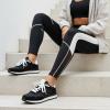image:imageCUSHIONAIRE Womens Kicks lace up Nylon Sneaker Comfort Foam Wide Widths AvailableBlack