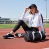 image:imageCUSHIONAIRE Womens Kicks lace up Nylon Sneaker Comfort Foam Wide Widths AvailableBlack
