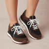 image:imageCUSHIONAIRE Womens Kicks lace up Nylon Sneaker Comfort Foam Wide Widths AvailableBrownBlack