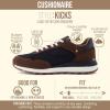 image:imageCUSHIONAIRE Womens Kicks lace up Nylon Sneaker Comfort Foam Wide Widths AvailableBrownBlack