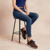 image:imageCUSHIONAIRE Womens Kicks lace up Nylon Sneaker Comfort Foam Wide Widths AvailableBrownNavy
