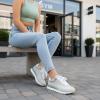 image:imageCUSHIONAIRE Womens Kicks lace up Nylon Sneaker Comfort Foam Wide Widths AvailableKhaki