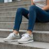 image:imageCUSHIONAIRE Womens Kicks lace up Nylon Sneaker Comfort Foam Wide Widths AvailableKhaki