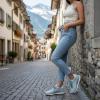 image:imageCUSHIONAIRE Womens Kicks lace up Nylon Sneaker Comfort Foam Wide Widths AvailableMint
