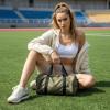 image:imageCUSHIONAIRE Womens Kicks lace up Nylon Sneaker Comfort Foam Wide Widths AvailableNatural