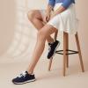 image:imageCUSHIONAIRE Womens Kicks lace up Nylon Sneaker Comfort Foam Wide Widths AvailableNavy