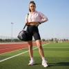 image:imageCUSHIONAIRE Womens Kicks lace up Nylon Sneaker Comfort Foam Wide Widths AvailablePink