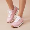 image:imageCUSHIONAIRE Womens Kicks lace up Nylon Sneaker Comfort Foam Wide Widths AvailablePink