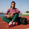 image:imageCUSHIONAIRE Womens Kicks lace up Nylon Sneaker Comfort Foam Wide Widths AvailableRed