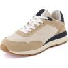 image:imageCUSHIONAIRE Womens Kicks lace up Nylon Sneaker Comfort Foam Wide Widths AvailableTanBlack
