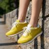 image:imageCUSHIONAIRE Womens Kicks lace up Nylon Sneaker Comfort Foam Wide Widths AvailableYellow