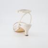image:imageCUSHIONAIRE Womens Kitten heel sandal Memory Foam and Wide Widths AvailableIvory