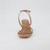 image:imageCUSHIONAIRE Womens Kitten heel sandal Memory Foam and Wide Widths AvailableLatte