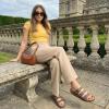 image:imageCUSHIONAIRE Womens Lela Cork footbed Sandal with ComfortBrown