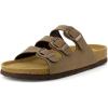 image:imageCUSHIONAIRE Womens Lela Cork footbed Sandal with ComfortBrown