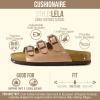 image:imageCUSHIONAIRE Womens Lela Cork footbed Sandal with ComfortGold