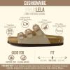 image:imageCUSHIONAIRE Womens Lela Cork footbed Sandal with ComfortStone
