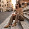 image:imageCUSHIONAIRE Womens Lela Cork footbed Sandal with ComfortTan Vegan Suede