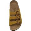 image:imageCUSHIONAIRE Womens Lela Cork footbed Sandal with ComfortYellow Vegan Suede