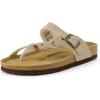 image:imageCUSHIONAIRE Womens Libby Cork footbed Sandal with Comfort and Wide Widths AvailableStone