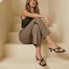 image:imageCUSHIONAIRE Womens Milan Kitten Heel Sandals Memory Foam Wide Widths AvailableBlack