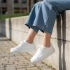 image:imageCUSHIONAIRE Womens ROC lace up Sneaker Comfort Foam Wide Widths AvailableWhite