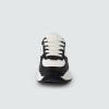 image:imageCUSHIONAIRE Womens Score lace up Sneaker Comfort Foam Wide Widths AvailableBlackWhite