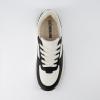 image:imageCUSHIONAIRE Womens Score lace up Sneaker Comfort Foam Wide Widths AvailableBlackWhite