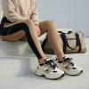 image:imageCUSHIONAIRE Womens Strike Chunky Sneaker Memory Foam Wide Widths AvailableBeigeBlack