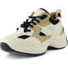 image:imageCUSHIONAIRE Womens Strike Chunky Sneaker Memory Foam Wide Widths AvailableBeigeBlack