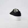 image:imageCUSHIONAIRE Womens Tag Low top Canvas Sneaker Memory FoamBlack Canvas