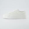 image:imageCUSHIONAIRE Womens Tag Low top Canvas Sneaker Memory FoamWhiteWhite