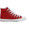 image:imageCUSHIONAIRE Womens Vance high top Canvas Sneaker Memory FoamRed Zipper