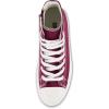 image:imageCUSHIONAIRE Womens Vespa high top Canvas Sneaker Memory Foam and Side ZipperBurgundy Zip