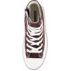 image:imageCUSHIONAIRE Womens Vespa high top Canvas Sneaker Memory Foam and Side ZipperChocolate Zip