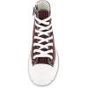 image:imageCUSHIONAIRE Womens Vespa high top Canvas Sneaker Memory Foam and Side ZipperChocolate Zip