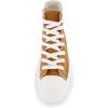 image:imageCUSHIONAIRE Womens Vespa high top Canvas Sneaker Memory Foam and Side ZipperTan Zip